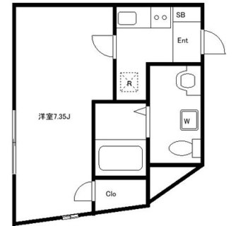 東京都新宿区中落合１丁目 賃貸マンション 1K