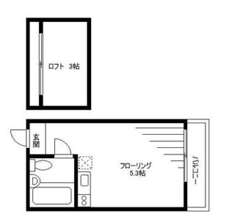 東京都練馬区小竹町１丁目 賃貸アパート 1R