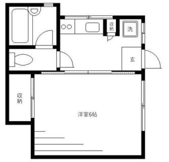 東京都豊島区雑司が谷１丁目 賃貸アパート 1K