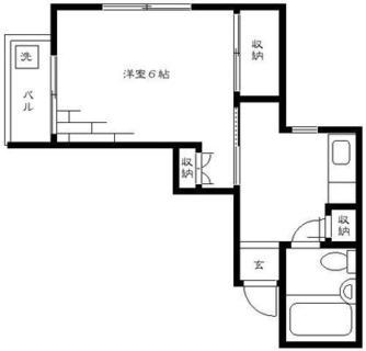 東京都豊島区北大塚３丁目 賃貸アパート 1K
