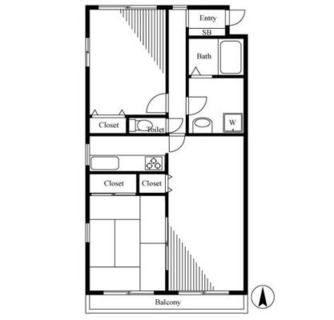 東京都新宿区西落合３丁目 賃貸マンション 2LDK