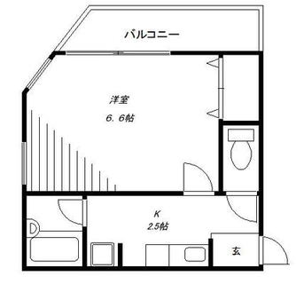 東京都豊島区北大塚２丁目 賃貸マンション 1K