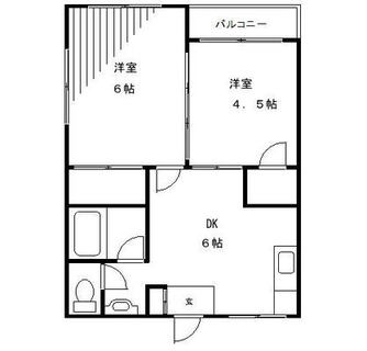 東京都豊島区池袋１丁目 賃貸マンション 2DK