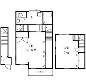 東京都北区赤羽西４丁目 賃貸アパート 2K