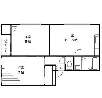 東京都北区西が丘１丁目 賃貸マンション 2DK