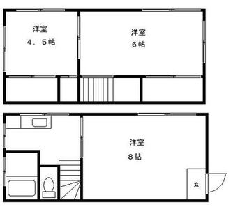 東京都北区志茂５丁目 賃貸一戸建て 3K