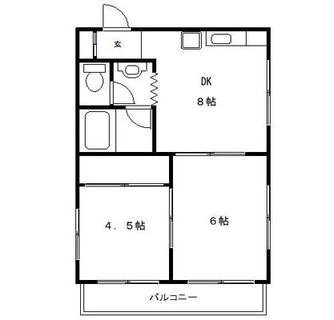 東京都北区志茂３丁目 賃貸マンション 2DK