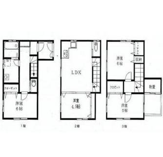 東京都北区田端４丁目 賃貸一戸建て 4DK