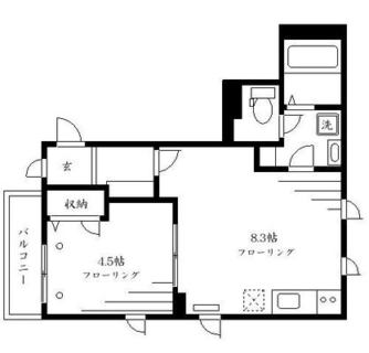 東京都文京区白山２丁目 賃貸マンション 1LDK