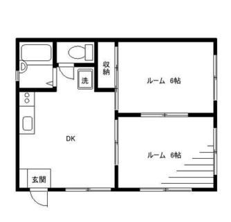 東京都荒川区荒川２丁目 賃貸アパート 2DK