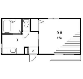 東京都板橋区双葉町 賃貸アパート 1K