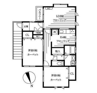 東京都品川区大井７丁目 賃貸アパート 2LDK