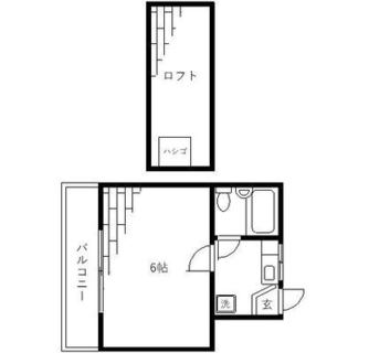 東京都豊島区南大塚１丁目 賃貸アパート 1K