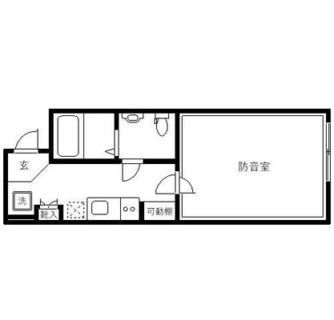 東京都北区浮間３丁目 賃貸マンション 1K