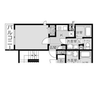 東京都葛飾区宝町２丁目 賃貸アパート 1K