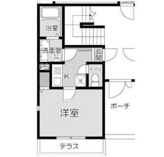 東京都葛飾区宝町２丁目 賃貸アパート 1K