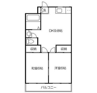東京都葛飾区金町２丁目 賃貸マンション 2DK