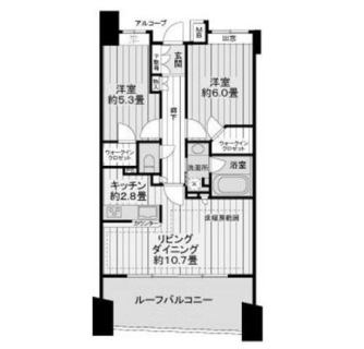 東京都文京区水道１丁目 賃貸マンション 2LDK