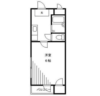 東京都北区滝野川６丁目 賃貸マンション 1K