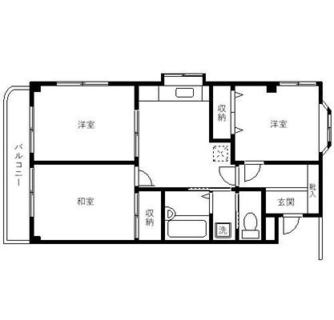 東京都北区十条仲原３丁目 賃貸マンション 3DK
