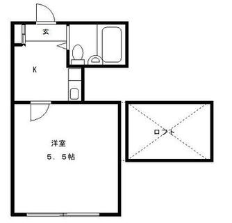 東京都新宿区上落合１丁目 賃貸アパート 1R
