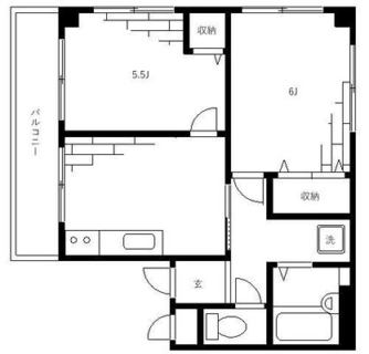 東京都豊島区巣鴨１丁目 賃貸マンション 2DK