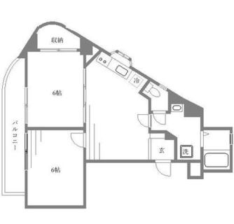 東京都豊島区駒込１丁目 賃貸マンション 2DK