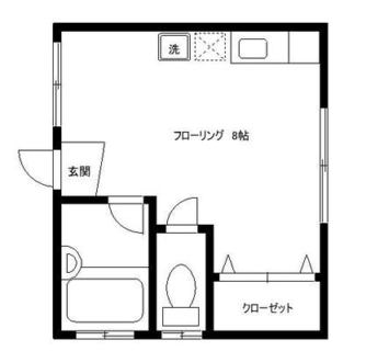 東京都北区滝野川５丁目 賃貸アパート 1R