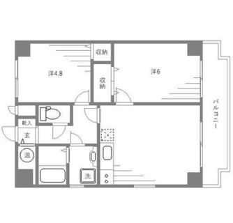 東京都台東区松が谷４丁目 賃貸マンション 2LDK