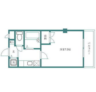 東京都練馬区石神井町７丁目 賃貸マンション 1K