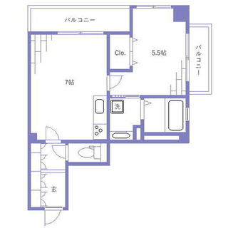 東京都北区滝野川６丁目 賃貸マンション 1DK