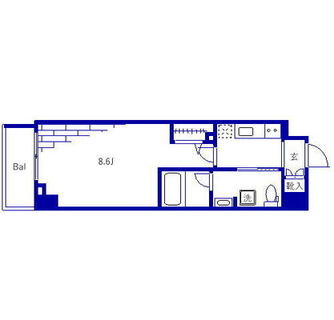 東京都台東区元浅草２丁目 賃貸マンション 1K