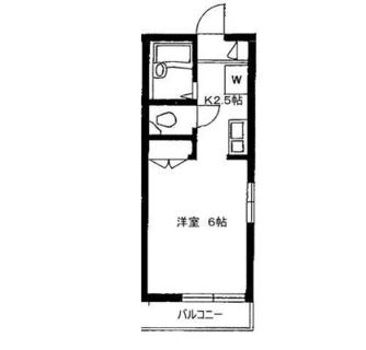 東京都北区上中里２丁目 賃貸マンション 1K