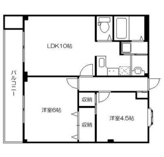 東京都荒川区荒川５丁目 賃貸マンション 2LDK