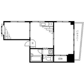 東京都豊島区北大塚１丁目 賃貸マンション 2DK