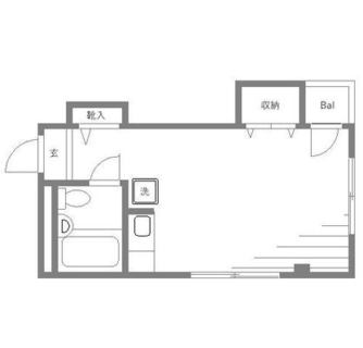 東京都北区中里１丁目 賃貸マンション 1R