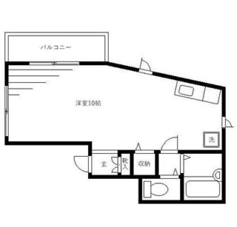東京都板橋区上板橋１丁目 賃貸マンション 1R
