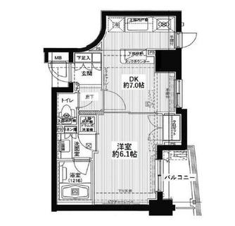 東京都文京区本駒込２丁目 賃貸マンション 1DK