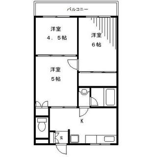 東京都板橋区赤塚３丁目 賃貸マンション 3K