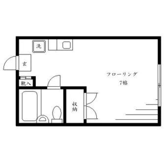 東京都豊島区北大塚３丁目 賃貸アパート 1R