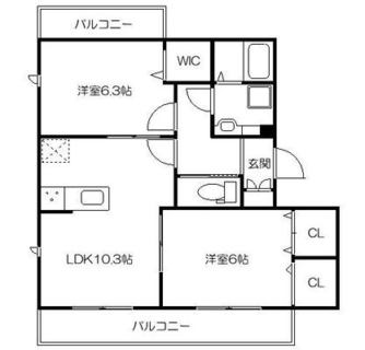 東京都板橋区徳丸７丁目 賃貸アパート 2LDK