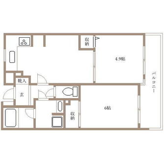 東京都板橋区本町 賃貸マンション 2DK