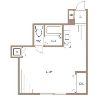 東京都足立区千住４丁目 賃貸マンション 1R