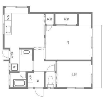 東京都世田谷区用賀３丁目 賃貸一戸建て 2DK