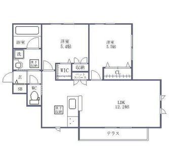 東京都練馬区早宮２丁目 賃貸マンション 2LDK