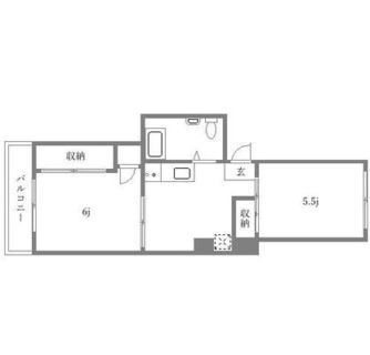 東京都練馬区豊玉北３丁目 賃貸マンション 2DK