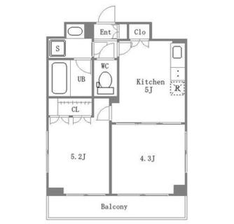 東京都板橋区大谷口北町 賃貸マンション 2K