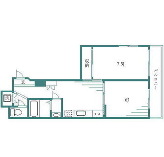 東京都文京区小石川４丁目 賃貸マンション 2DK