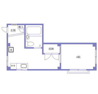 東京都北区西ヶ原１丁目 賃貸マンション 1DK