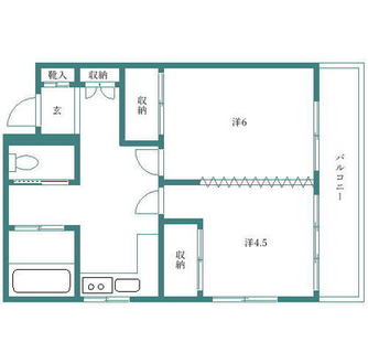 東京都北区中里２丁目 賃貸マンション 2DK